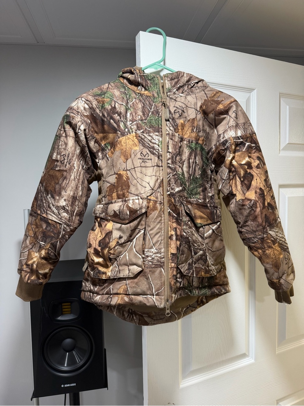 Red Head Cold-Weather Kids Realtree Camo Hooded Jacket.
